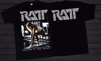 Tricou Personalizat Premium Bărbați Ratt Invazie De Intimitate Trupa De Heavy Metal Tricou Sizess 010686
