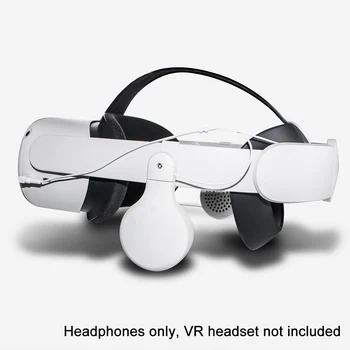 1pair VR Accesorii Profesionale Peste Ureche Portabil cu Fir Reglabil, Stereo Soundkit Căști Bas Profund Pentru Oculus Quest 2