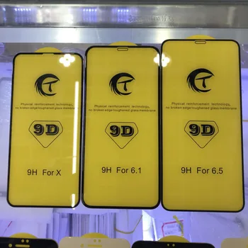 Pentru 11 monostrat cu membrana rezistentă la zgârieturi apple iPhone Xsmax 7 8 lus complet telefon mobil ecran protector de film de 9