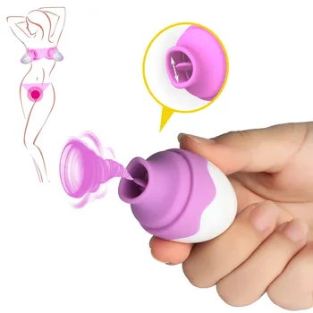 Silicon Limba Stimulator Clitoris Lins Vibratoare Labiile Biberon Fraier Oral Lins Vibratoare pentru Femei Jucării Sexuale Masturbator