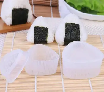 2 BUC/Set DIY Sushi Mucegai Onigiri Minge de Orez Mâncare de Presă Triunghiular Sushi Maker Mucegai Bento Apăsați Filtru de Mucegai Accesorii de Bucatarie