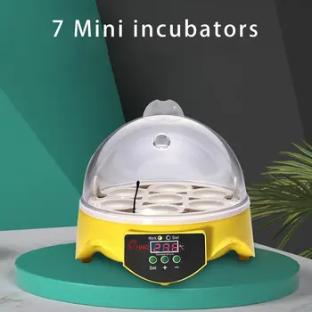 7 Ou Incubator De Uz Casnic Mici, Automata Incubator De Ou Separat Tava Smart Mini Incubator De Incubație Echipamente