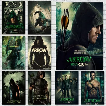 Green Arrow Postere de Film Printuri Acasă de Perete Vintage Decor acasă Brand de arta MO61