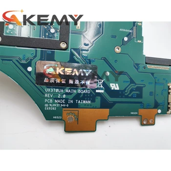 Akemy PENTRU Asus Q325UA Q325U UX370UA UX370U UX370UAK Q325UAK Laptop Placa de baza 60NB0EN0-MB2110 W/ I7-8650/I7500 CPU 16GB RAM