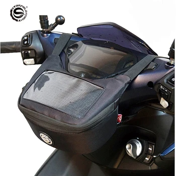 Motociclete de Echitatie Fața Sac Ghidon Multifuncțional Sac de Depozitare rezistent la apa Motocicleta Sac de talie Instrument Geanta de Navigare Buzunar