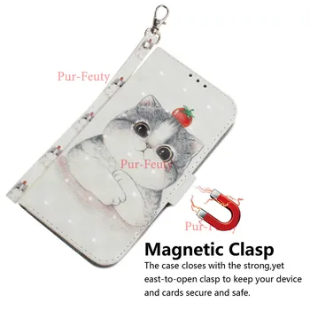 Caz Luxurry Piele Flip Magnetic Cover Pentru Galaxy A70 70 Caz de Portofel Telefon Acopere Capa pentru Samsung Galaxy A70 Caz