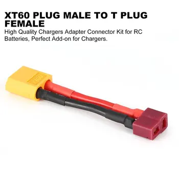 XT60 Plug de sex Masculin A T Plug Conector de sex Feminin Conector Cablu Adaptor Convertor Multi Mufă de Încărcare Cablu Pentru RC Quadcopter