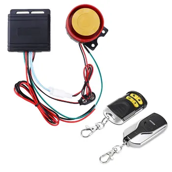 Sirena Auto 12V Sistem de Alarmă de Securitate de la Distanță de Control Anti-furt Motocicleta Impermeabil Auto Piese Auto Pornire de la Distanță Kit pentru Masina