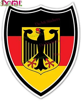 Germană Stema Autocolant Decal Germania Flag Camion Masina de Vinil Mor de Tăiere