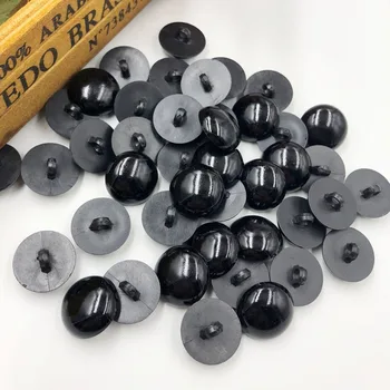 20buc 20mm Negru Butoane de Plastic Pentru Scrapbooking Jumătate-Perla Coadă Butoane Ochi de Animale Pentru Jucării DIY de Mână de Îmbrăcăminte Cusut PT258