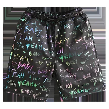 Noi Barbati Casual pantaloni Scurți de Sport Multi-Color de Imprimare de Funcționare în aer liber Casual de Fitness Pierde Respirabil Moda pentru bărbați Shorts pentru Bărbați 2021