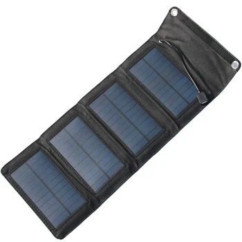 SOONHUA 10W 5V Incarcator USB Pliabil Panou Solar Încărcător Impermeabil în aer liber Încărcătoare Solare de Alimentare