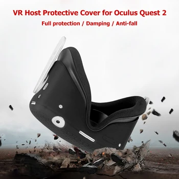 Pentru Quest 2 set de Căști VR Coajă de Protecție de Silicon Anti Scratch Șoc Praf Capacul Frontal Pentru Oculus Quest 2 set de Căști VR Accesorii
