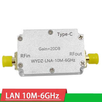 LAN 10Mhz-6GHz Mare Planeitate Amplificatorului 10DB 30DB 20DB 40DB semnal RF AMPLIFICATOR DE SUNCA DST Programe de radio FM radio de TIP C putere
