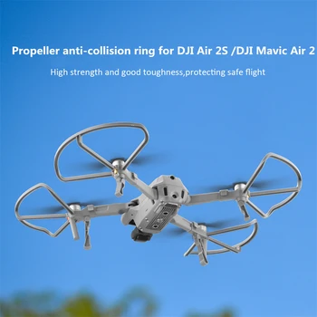4 BUC Elice de Paza cu Sporind Aterizare Unelte pentru DJI Aer 2S /DJI Mavic Air 2 Drone Capac de Protecție Accesorii