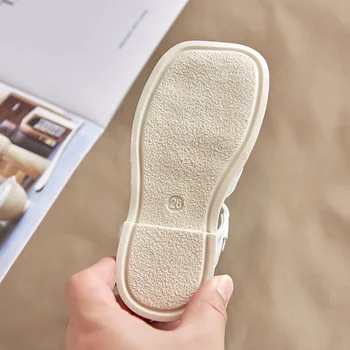 Fetelor Baotou Sandale 2021 Noi de Vară pentru Copii Talpă Moale Printesa Pantofi coreean Copii Încălțăminte de Plajă 2020 pentru Sandale de Vară
