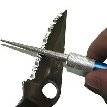 Cutit Ascutit Rod Retractabil Diamant Bucătărie Ascuți Piatră Multi-scop Instrument Ascutit Tocilă Cârlig de Pescuit Ascuțitoare
