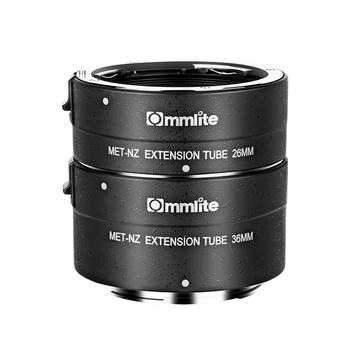 COMMLITE CM-MET-NZ 26mm/36mm Automată Macro Extensie Tub pentru Nikon Z-Montare aparate de Fotografiat și Lentile