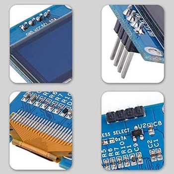 5PCS 0.96 Inch cu 4 Pini I2C IIC Comunicare 128X64 Modul de Afișare OLED