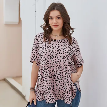 SCStronger Femei Topuri Si Bluze Independentă de Design De Mari Dimensiuni Talie Talie Femei Nou Produs 2021 Sexy Top Șifon Cămașă