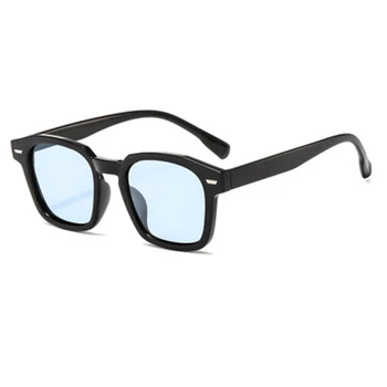 Noul Retro ochelari de Soare Patrati Bărbați coreea Simplu Mic Cadru de Moda Ocean ochelari de Soare Moda Doamnelor trebuie Să-Au UV400 Zonnebril