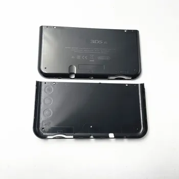 Țeapă de Jos Gri Capac Baterie Caz pentru New 3DS XL Capacul Consolei Shell Piese de schimb Partea D