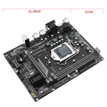 H61 desktop placa de baza set kit H61G532 cu procesor Intel I7 3770 LGA1155 CPU 8G(2*4G) memorie RAM DDR3 Mico-ATX Grafica Integrata