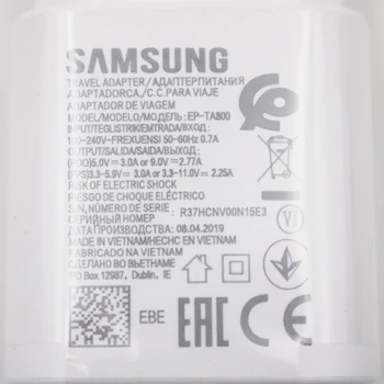 Original Samsung Super-Încărcător Pentru Galaxy Note 10 20 S20 S21 Ultra S10 S9 A80 A70 A90 Rapid 25W Putere Adaptor PD Tip C Cablu