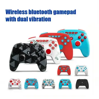 Controller Wireless Pentru a Comuta Pro Șase axe Controler de Joc Bluetooth Cu Wake-up NFC, Dual Vibration Gamepad Jocuri si Dotari