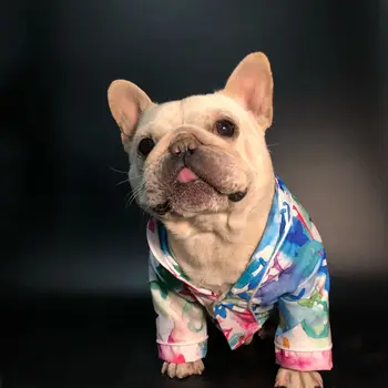 Trendy Brand Câine Haine Din Denim, Haine Pentru Animale De Companie Catelus Legea Luptă Teddy Bichon Haina Caini Pijamale Tricou