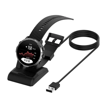 USB Încărcător Cablu de Leagăn Ceas Inteligent de Încărcare Stație de Andocare pentru Suunto 7 Smartwatch Înlocuire Suport de Încărcare Adaptor