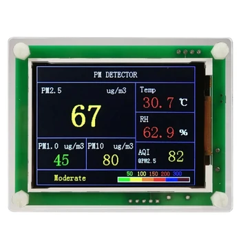 PM1.0 PM2.5 PM10 Detector Modulul de Calitate a Aerului Senzor de Praf Tester Detector de Sprijin Export de Date de Monitorizare