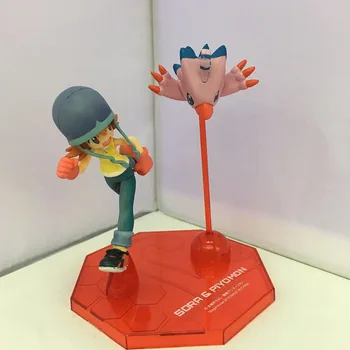 Anime Digimon Adventure Takenouchi Sora Piyomon Ver PVC figurina de Colectie Model de păpușă jucărie 13cm