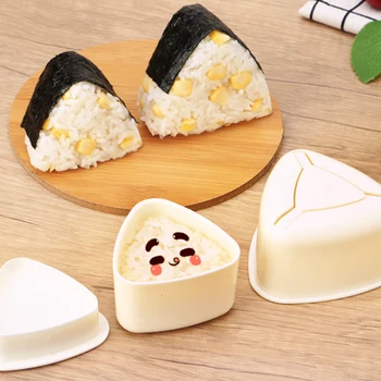 3PCS/Set DIY Sushi Mucegai Onigiri Minge de Orez Mâncare de Presă Triunghiular Sushi Maker Mucegai Origine Japoneză Bucătărie Bento Accesorii Instrumente