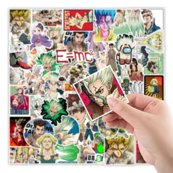 10/50Pcs Dr. STONE Anime Autocolant Anime Japonez Autocolant PVC Autocolant Impermeabil Notebook Depozitare Skateboard Notebook Sticker