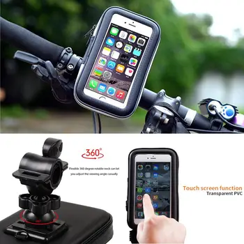 Motociclete biciclete Suport de Telefon Suport de telefon Pentru Moto Suport Sac Pentru Iphone X 8 Plus SE S9 GPS Bicicleta Suport Capac rezistent la apa