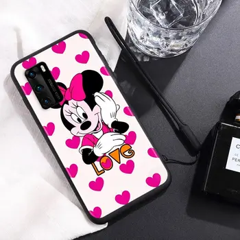 Capac de silicon Drăguț Mickey Mouse Pentru Huawei P Inteligente Z S Pro Plus 2018 2019 2020 2021 Mate 10 20 30 40 RS PRO Telefon Plus Caz