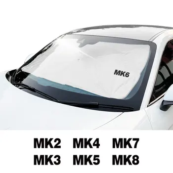 Vara Parbriz Auto Umbrele de soare Ferestrei din Față, ochelari de Soare Acoperi Umbrela Pentru VW Golf MK2 MK3 MK4 MK5 MK6 MK7 MK8 Accesorii Auto