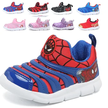 Vara Copii Pantofi Baietel Adidas Sport Copilul Lumină Respirabil Pantofi Casual Copii Fata De Sport Apartamente Desene Animate Captain America