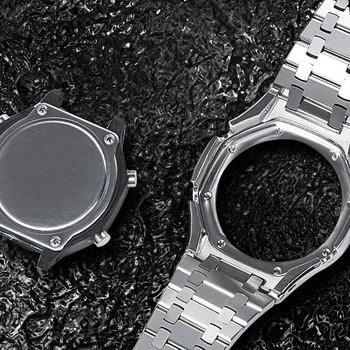 A 3-a Generație de Metal Curea de Ceas Watchband Bezel pentru Casio G Shock GA-2100 / GA2110 Ceasuri de Înlocuire Accesorii