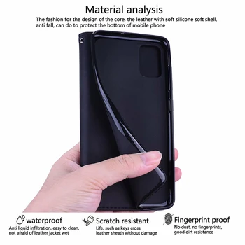 Husa Flip Pentru Samsung Galaxy A31 Caz De Lux Portofel Din Piele Acoperire Pentru Un Samsug 31 Telefon Sac Cazul Galaxy A31 Magnetic Coperta De Carte