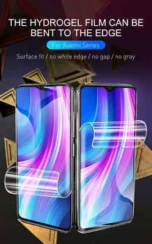 1buc Moale Hidrogel Film Pentru Xiaomi Redmi Nota 8 7 6 Pro 8Pro Redme 8T 8A 7S 7A 6A O S T Ecran de Protecție Acoperă de Film Nu de Sticla