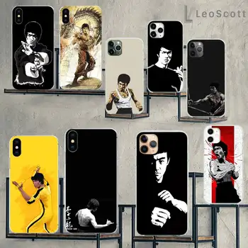 Bruce Lee Telefon Caz Pentru iphone 12 5 5s 5c se 6 6s 7 8 plus x xs xr 11 pro mini max
