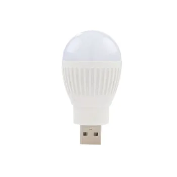 Cel mai nou Mini USB LED Lumină Portabile 5V 5W Economisire a Energiei Mingea Bec Lampa Pentru Laptop USB Socket KSI999