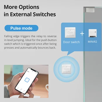 1/10 pc Sonoff Mini R2 DIY Smart Switch Mici Ewelink Control de la Distanță Wifi Întrerupător de Comandă Modul de Lucru Cu Alexa Itead