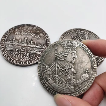 Polonia 1644 Regele Monedă Comemorativă De Colectare Insigna Suveniruri Acasă Decorare Meserii Desktop Ornamente Cadouri