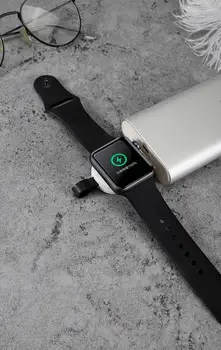 PORTABIL Încărcător Ceas Pentru Apple Watch IWatch Seria 1 2 3 4 Magnetic Charging Dock Încărcător USB ABS + PC Material Ignifug