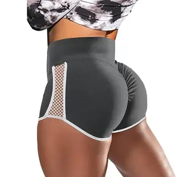 Moda Jacquard de Antrenament pentru Femei Jambiere Talie Mare de Funcționare Fitness Atletic Pantaloni Slim Hallow Colanti Sport Stretch