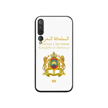 Stema Din Maroc Flag Pașaport Telefon Caz Pentru Xiaomi Mi Nota 10 Lite Mi 9T Pro xiaomi 10 CC9 9SE