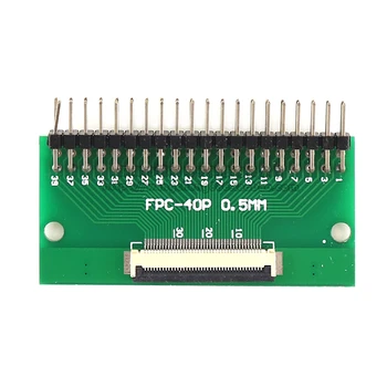 1BUC FPC/FFC adaptor de tabla de 0,5 mm Pas conector Pentru două rânduri drepte ac ac Curbat Socket 6P 8P 10P 12/20/24/30P 40P
